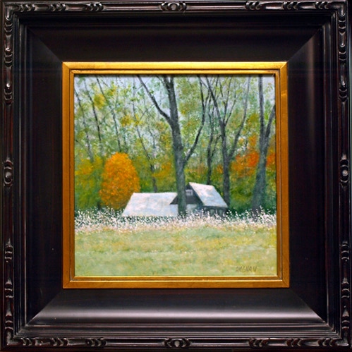 Painting by Gary Dagnan of Early Frost in Autumn