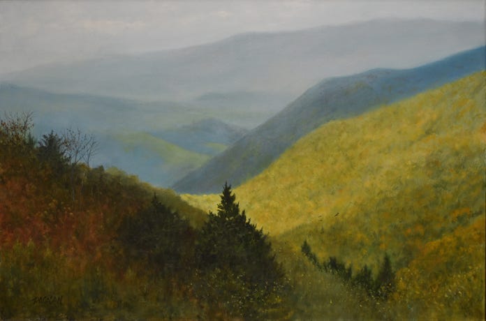 autumn in the smoky mountains